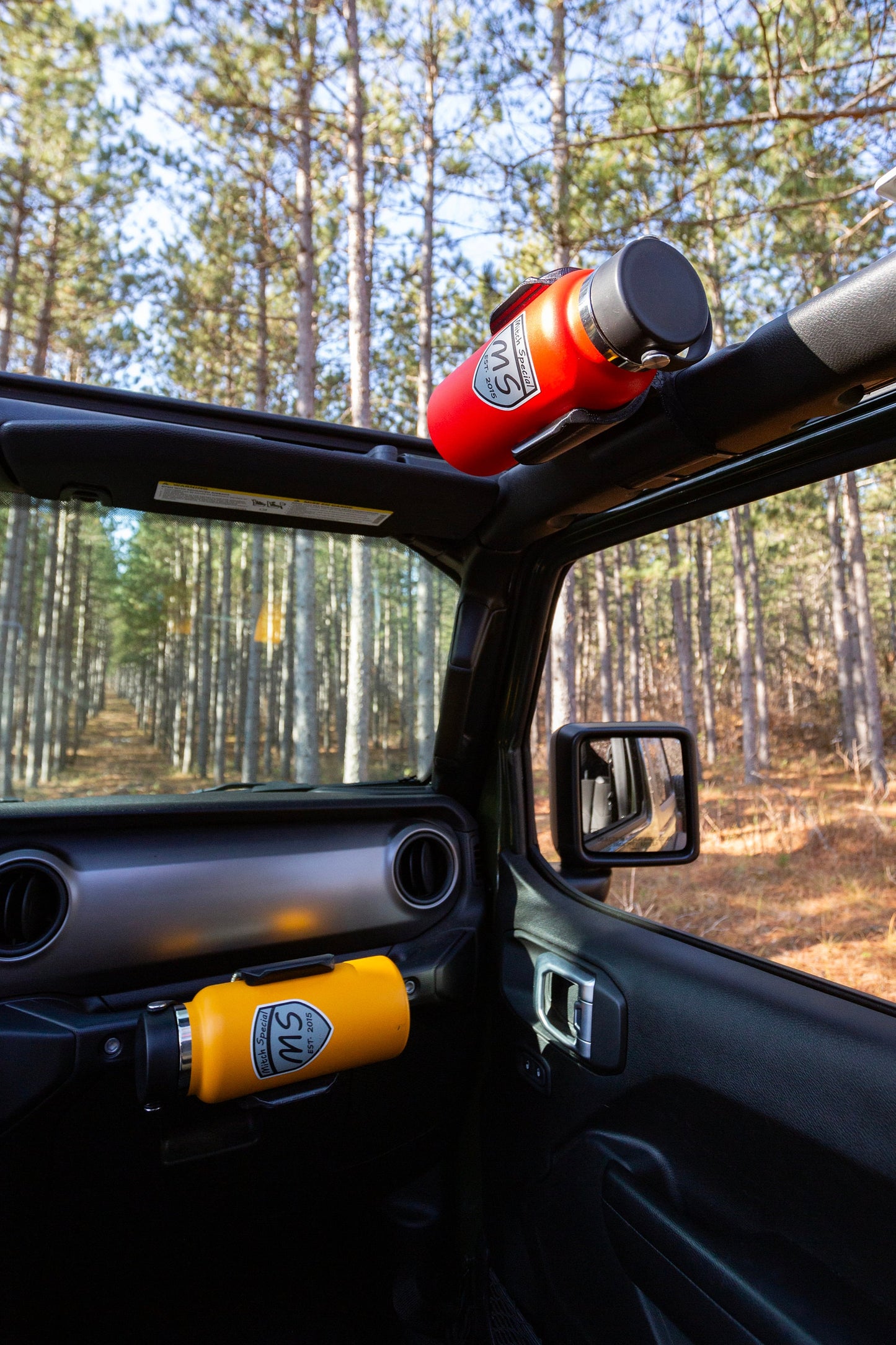 this holder will keep your water bottle secure