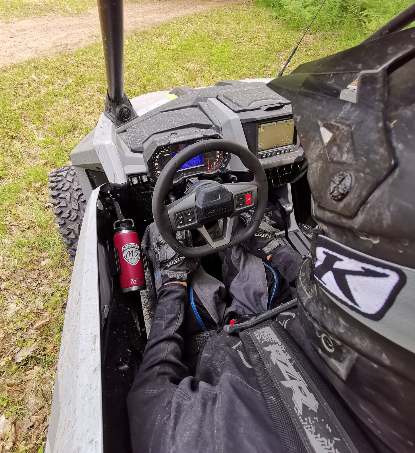 Water Bottle Holder for Polaris RZR (Pro XP, Pro R, Turbo R)