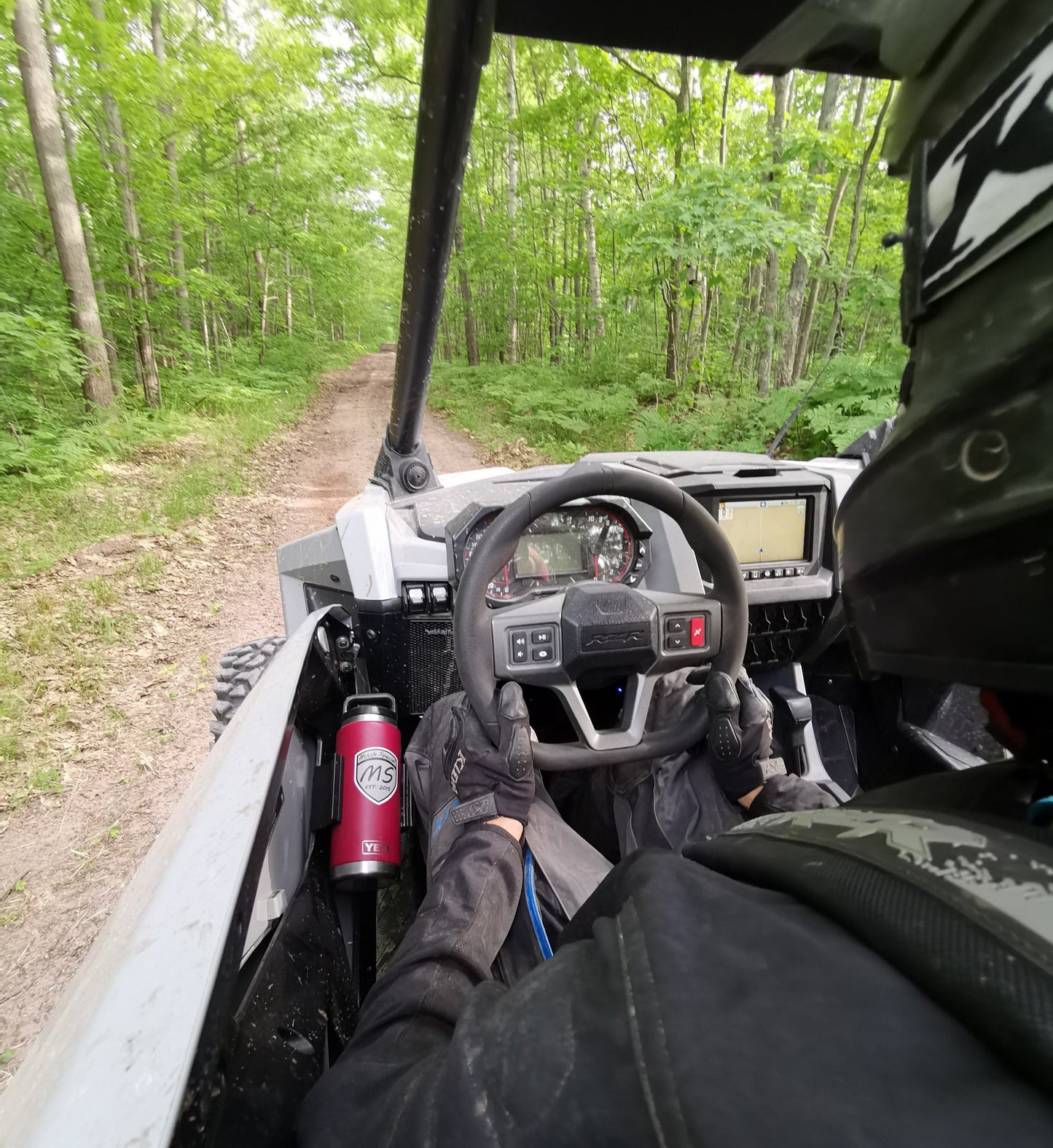 Water Bottle Holder for Polaris RZR (Pro XP, Pro R, Turbo R)