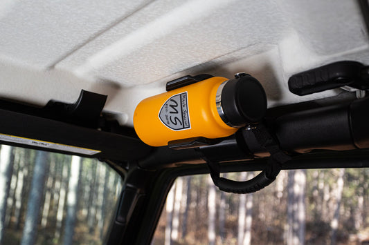 Water Bottle Holder for Jeep JL features a sleek, compact design